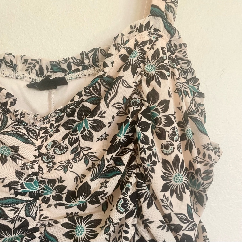 Torrid Floral Baby Doll Top - Picture 5 of 12